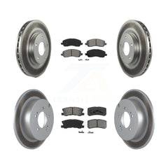 Transit Auto KGS-100705 Disc Brake Kit for 2007-2013 Mitsubishi Outlander - Front and Rear
