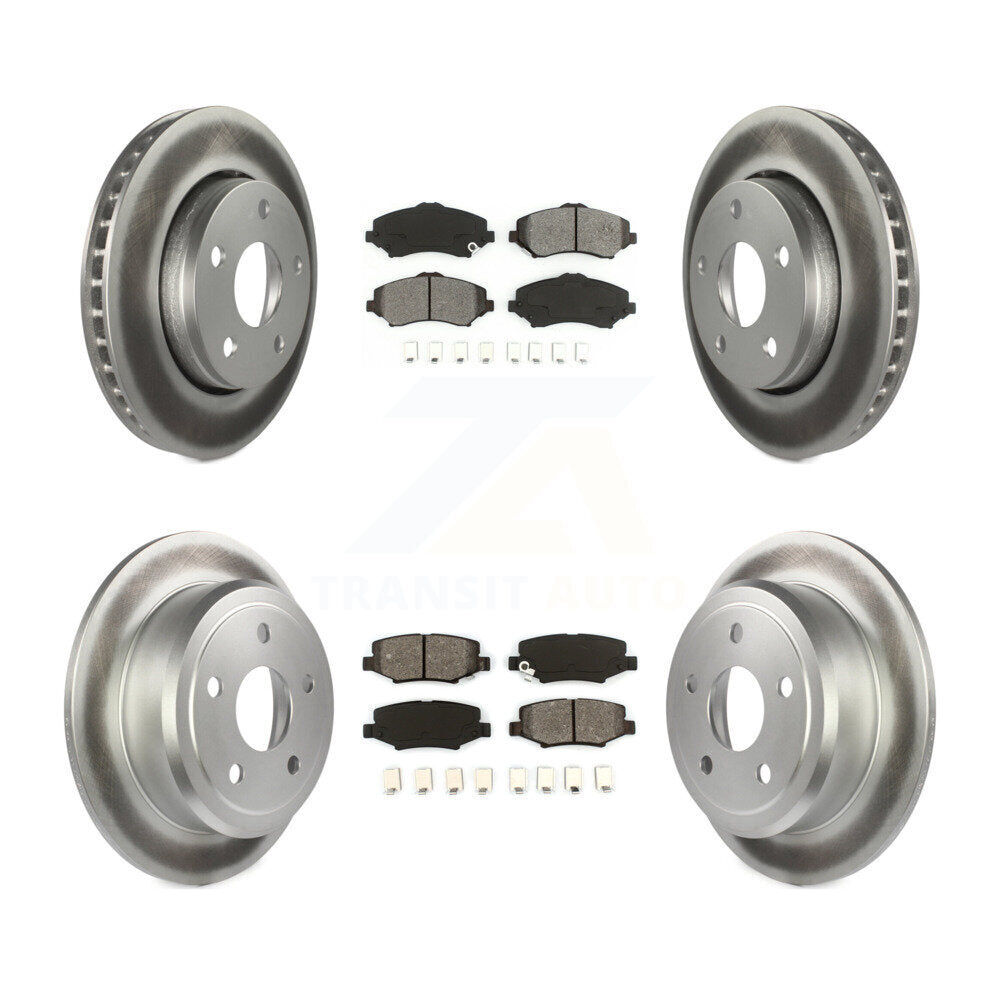 Transit Auto KGS-100707 Disc Brake Kit for 2007-2017 Jeep Wrangler - Front and Rear