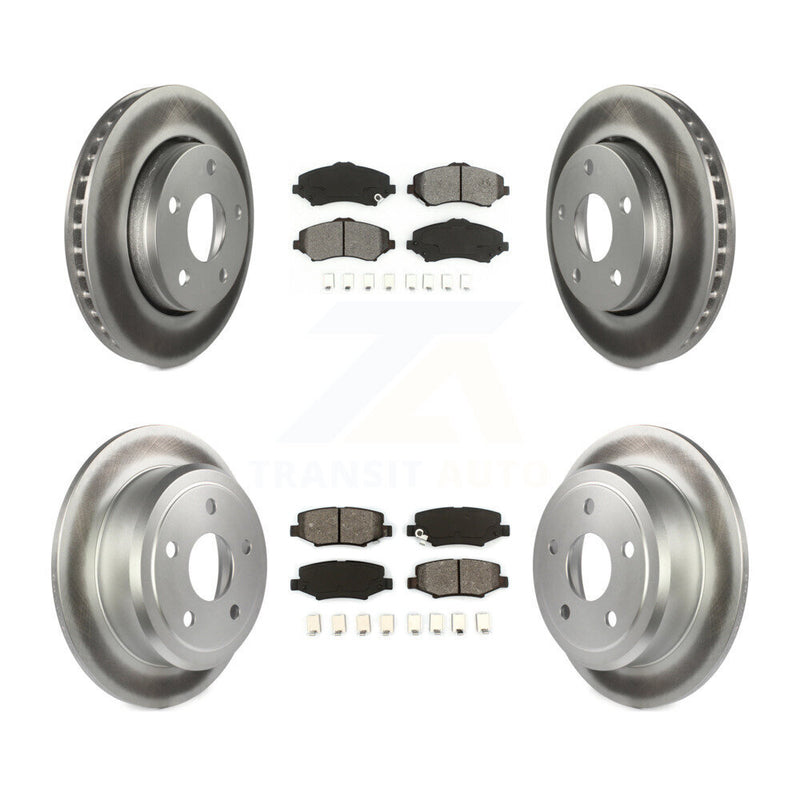 Transit Auto KGS-100707 Disc Brake Kit for 2007-2017 Jeep Wrangler - Front and Rear