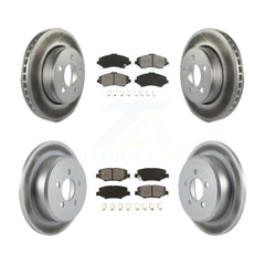 Transit Auto KGS-100708 Disc Brake Kit for 2007-2012 Dodge Nitro, Jeep Liberty - Front and Rear