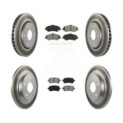Transit Auto KGS-100710 Disc Brake Kit for 2008-2012 Chrysler Town & Country, Dodge Grand Caravan and More - Front and Rear