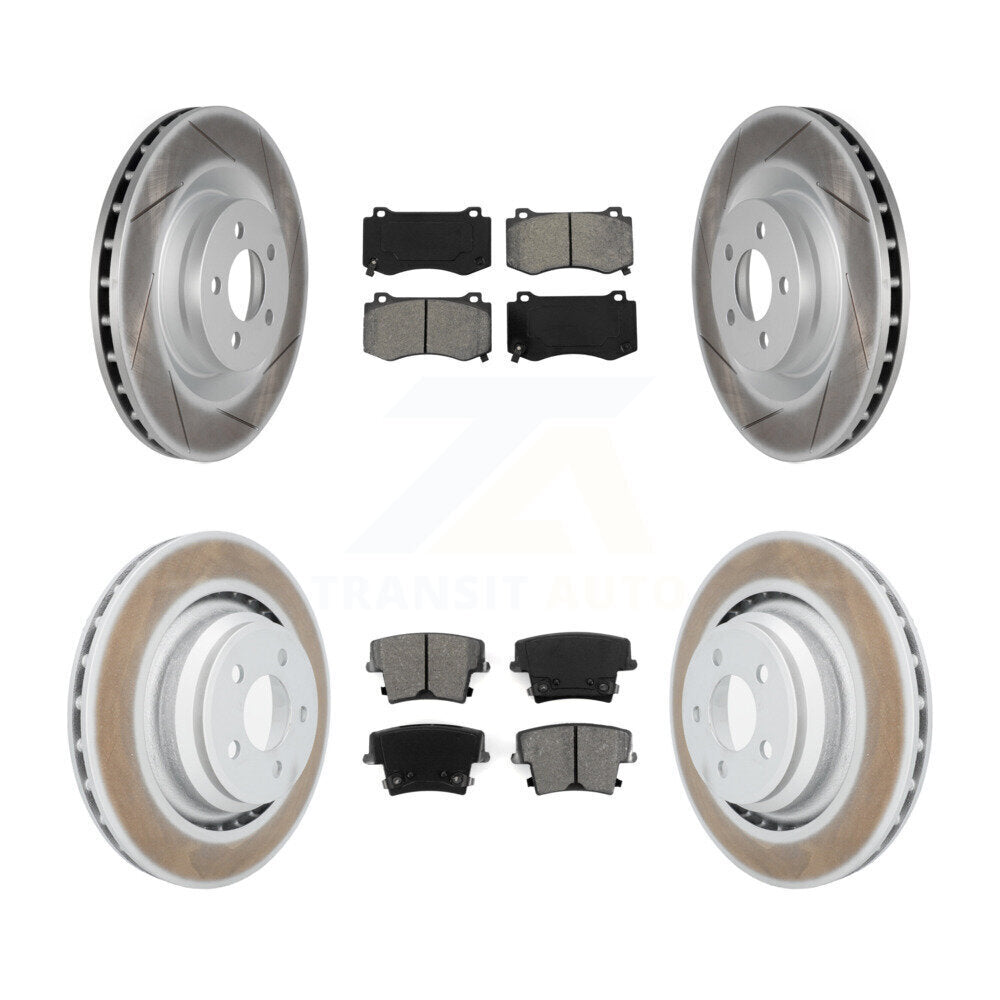 Transit Auto KGS-100712 Disc Brake Kit for 2015 Dodge Charger - Front and Rear