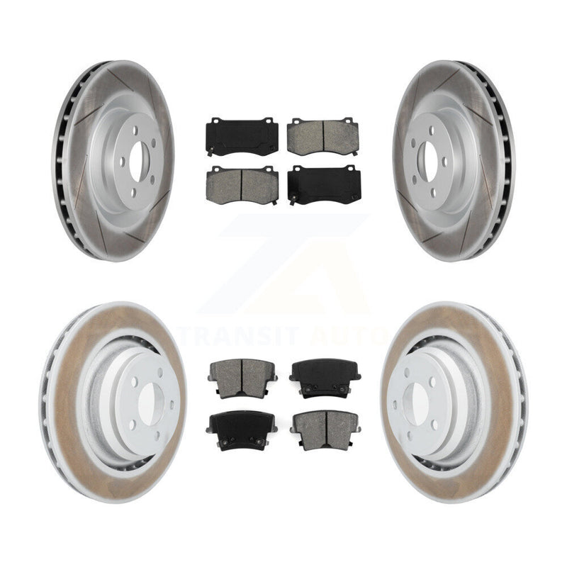 Transit Auto KGS-100712 Disc Brake Kit for 2015 Dodge Charger - Front and Rear