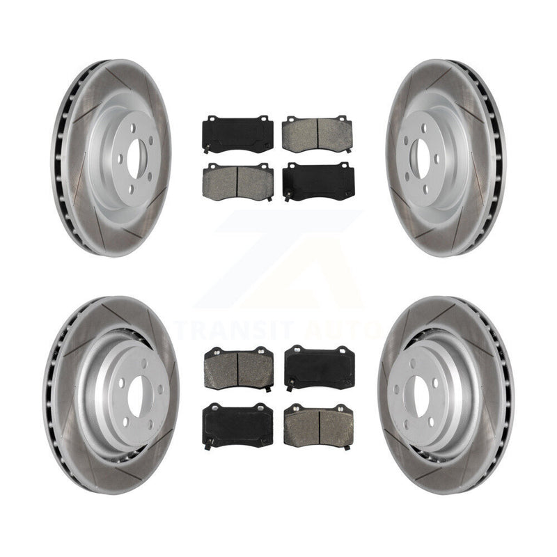 Transit Auto KGS-100713 Disc Brake Kit for 2005-2023 Dodge Challenger, Dodge Charger and More - Front and Rear