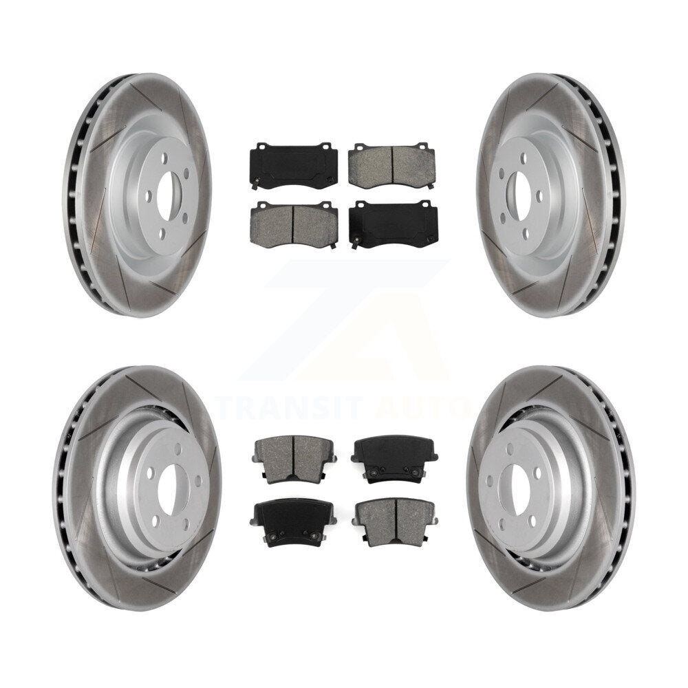 Transit Auto KGS-100714 Disc Brake Kit for 2015 Dodge Charger - Front and Rear