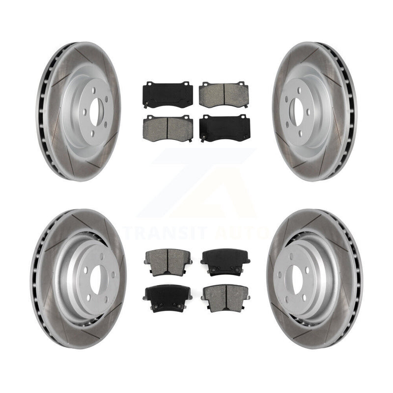Transit Auto KGS-100714 Disc Brake Kit for 2015 Dodge Charger - Front and Rear