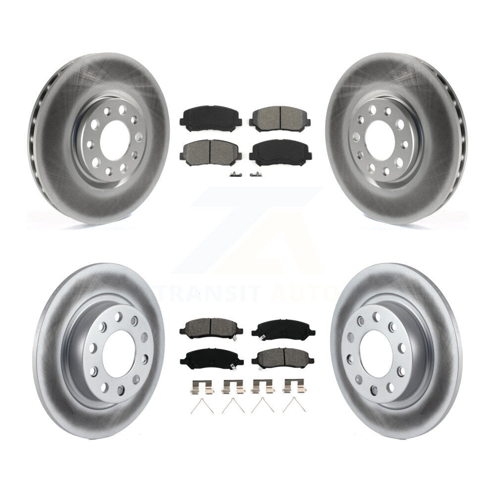 Transit Auto KGS-100721 Disc Brake Kit for 2013-2016 Dodge Dart - Front and Rear