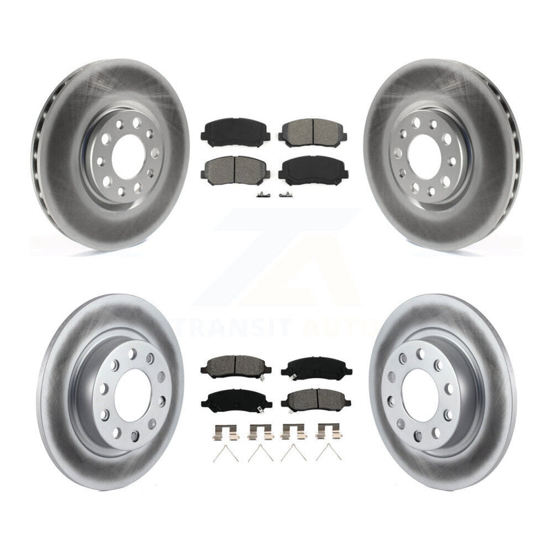 Transit Auto KGS-100721 Disc Brake Kit for 2013-2016 Dodge Dart - Front and Rear