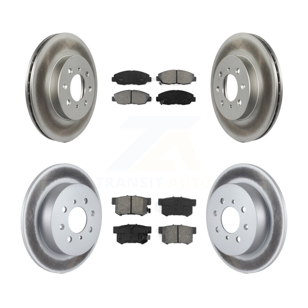 Transit Auto KGS-100724 Disc Brake Kit for 2001-2005 Honda Civic, Acura EL - Front and Rear