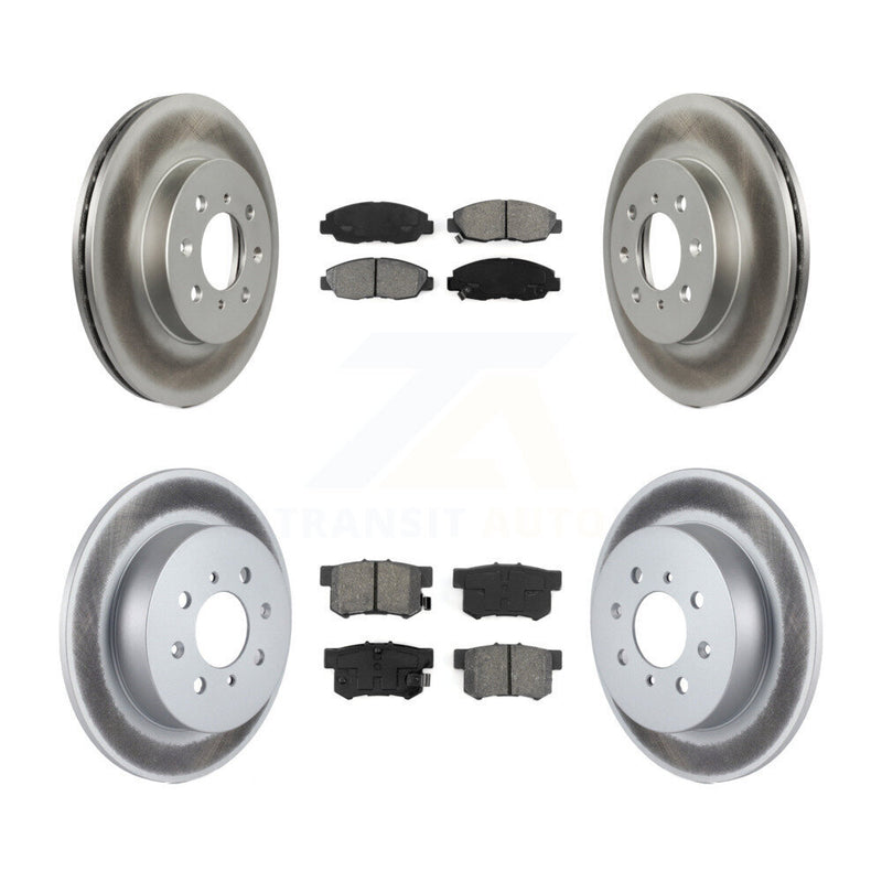 Transit Auto KGS-100724 Disc Brake Kit for 2001-2005 Honda Civic, Acura EL - Front and Rear