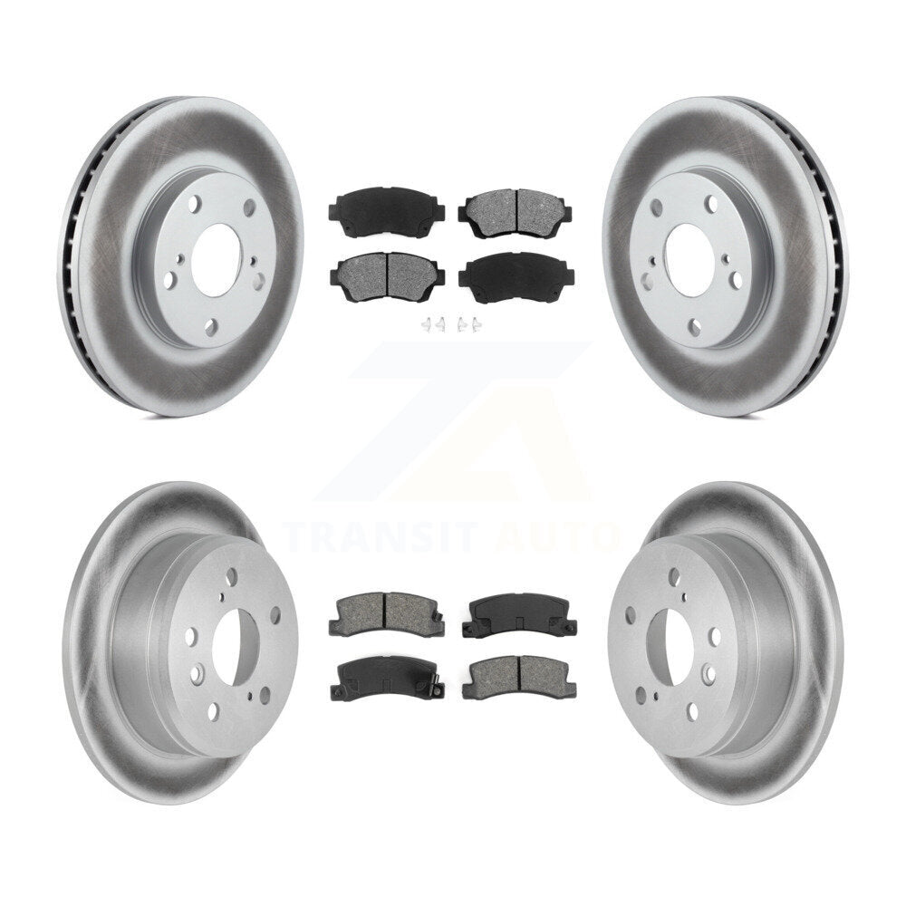 Transit Auto KGS-100725 Disc Brake Kit for 1992-1996 Toyota Camry - Front and Rear