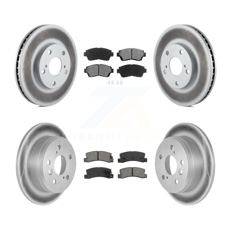 Transit Auto KGS-100725 Disc Brake Kit for 1992-1996 Toyota Camry - Front and Rear
