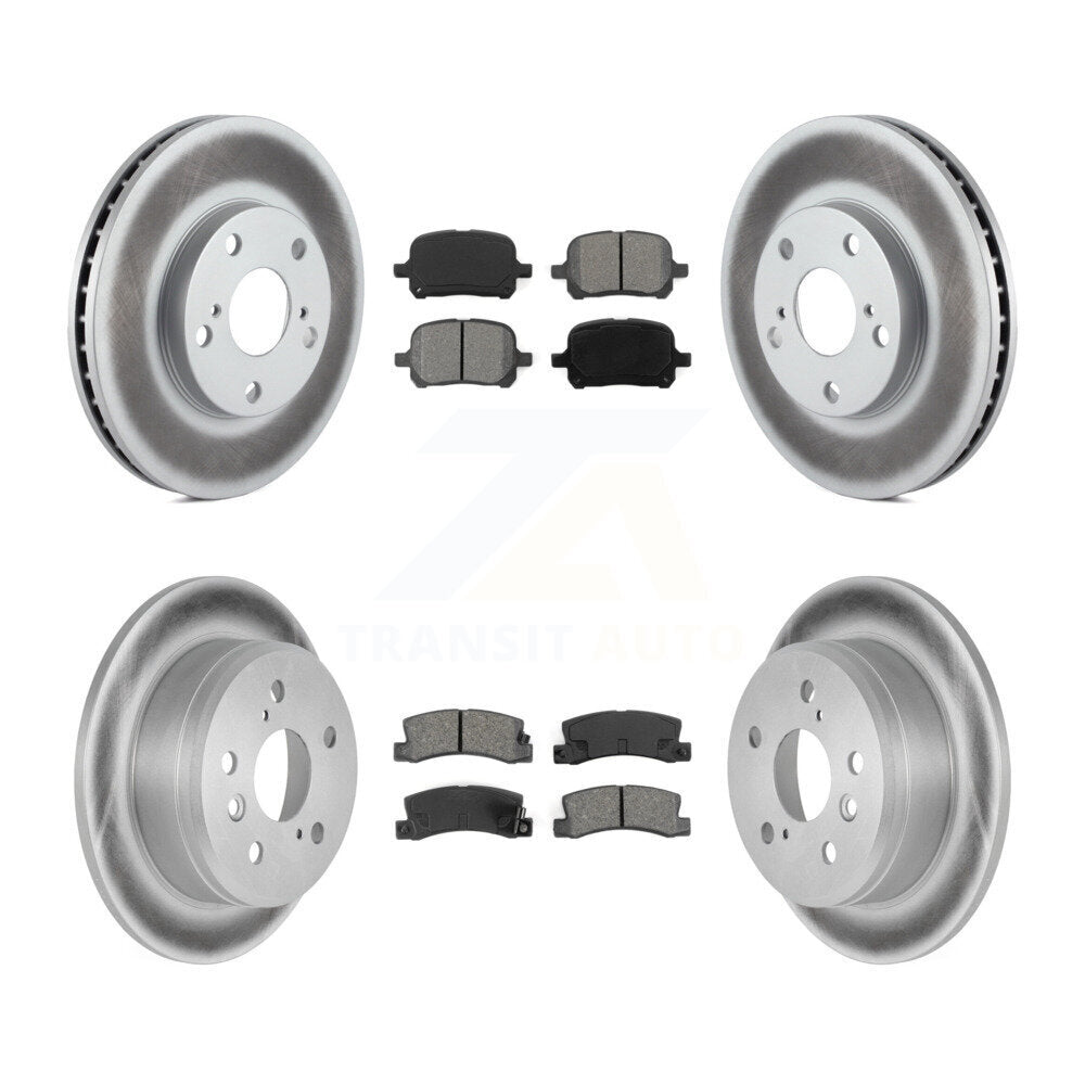 Transit Auto KGS-100726 Disc Brake Kit for 1997-2000 Toyota Solara, Lexus ES300, Toyota Camry - Front and Rear