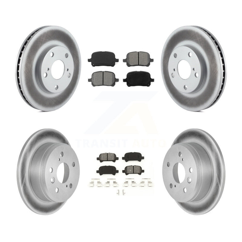 Transit Auto KGS-100727 Disc Brake Kit for 1999-2003 Toyota Solara, Toyota Camry - Front and Rear