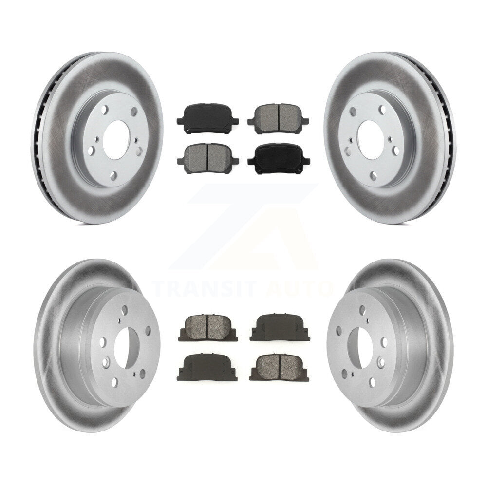 Transit Auto KGS-100728 Disc Brake Kit for 1999-2001 Lexus ES300, Toyota Camry - Front and Rear