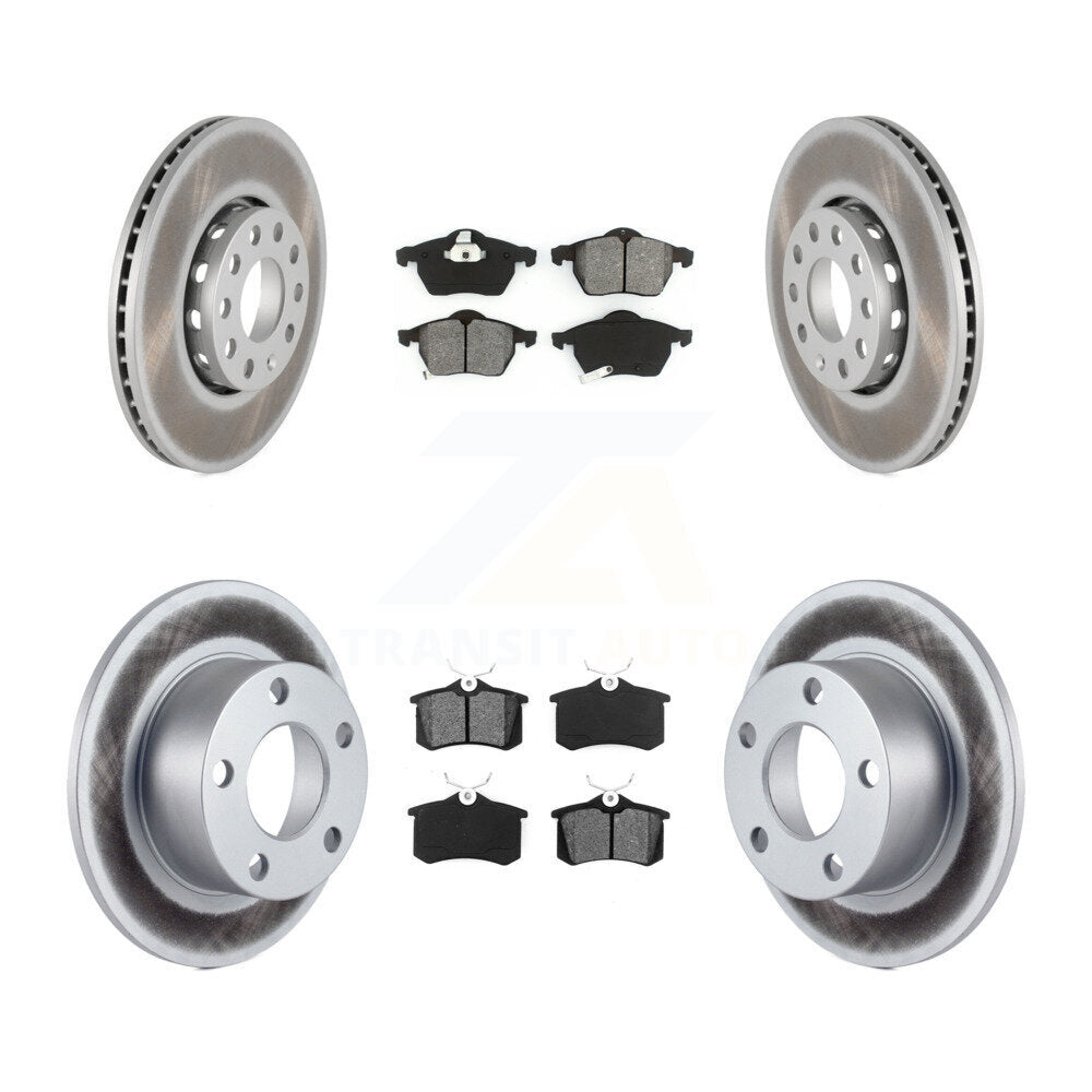 Transit Auto KGS-100737 Disc Brake Kit for 1999 Volkswagen Passat - Front and Rear