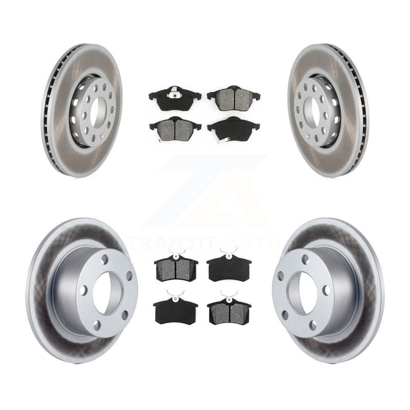 Transit Auto KGS-100737 Disc Brake Kit for 1999 Volkswagen Passat - Front and Rear