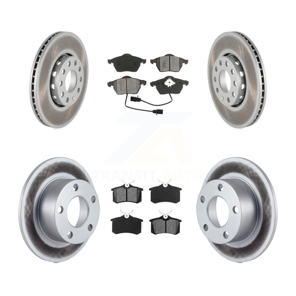 Transit Auto KGS-100739 Disc Brake Kit for 2000-2005 Volkswagen Passat, Audi A6 - Front and Rear