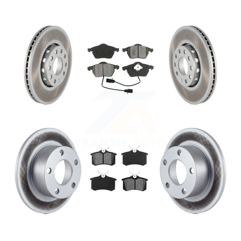 Transit Auto KGS-100739 Disc Brake Kit for 2000-2005 Volkswagen Passat, Audi A6 - Front and Rear