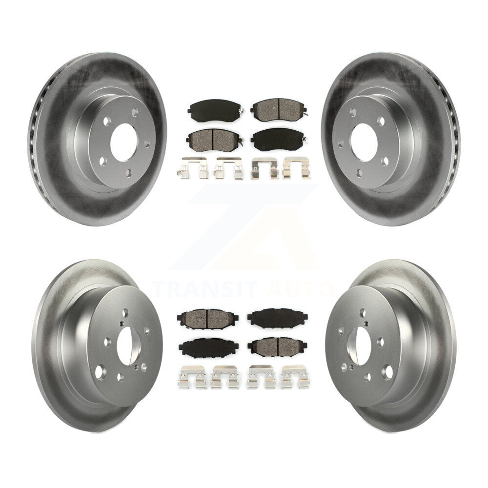 Transit Auto KGS-100746 Disc Brake Kit for 2012-2016 Subaru Impreza - Front and Rear