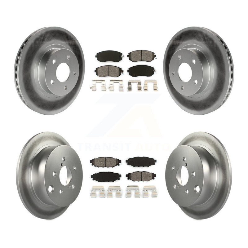 Transit Auto KGS-100746 Disc Brake Kit for 2012-2016 Subaru Impreza - Front and Rear