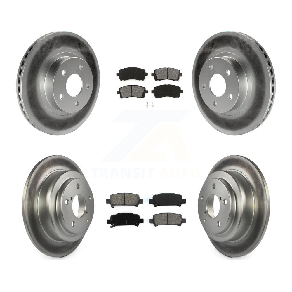 Transit Auto KGS-100749 Disc Brake Kit for 1998-2002 Subaru Impreza, Subaru Forester - Front and Rear
