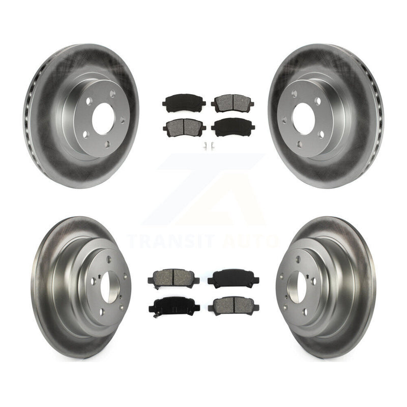 Transit Auto KGS-100749 Disc Brake Kit for 1998-2002 Subaru Impreza, Subaru Forester - Front and Rear