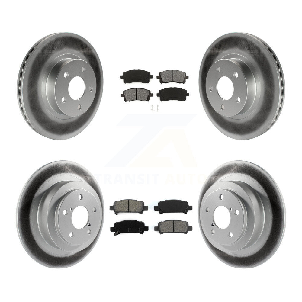 Transit Auto KGS-100750 Disc Brake Kit for 2000-2002 Subaru Legacy, Subaru Outback - Front and Rear