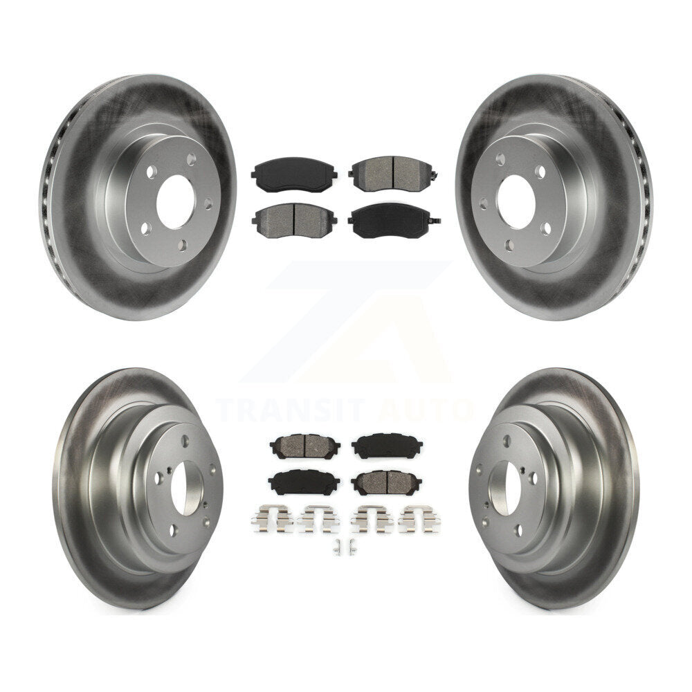 Transit Auto KGS-100751 Disc Brake Kit for 2003-2007 Saab 9-2X, Subaru Impreza - Front and Rear