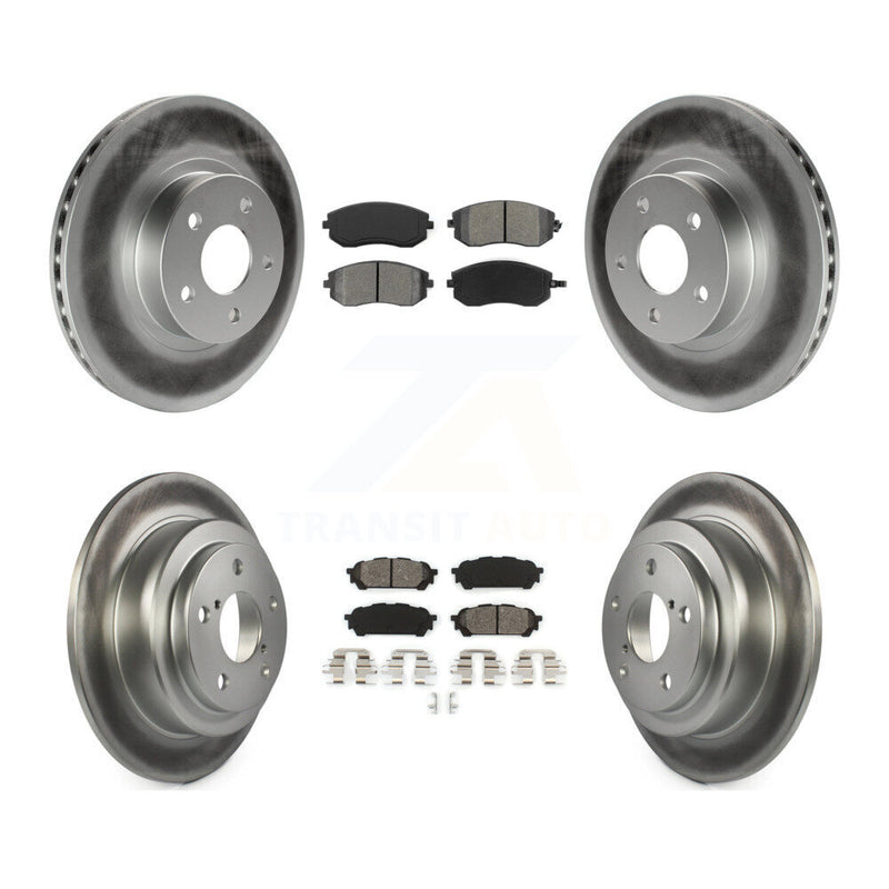 Transit Auto KGS-100751 Disc Brake Kit for 2003-2007 Saab 9-2X, Subaru Impreza - Front and Rear