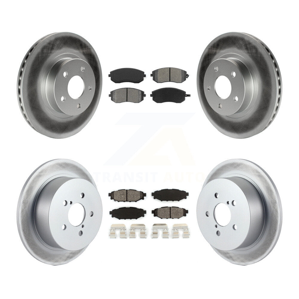 Transit Auto KGS-100754 Disc Brake Kit for 2005 Subaru Legacy - Front and Rear
