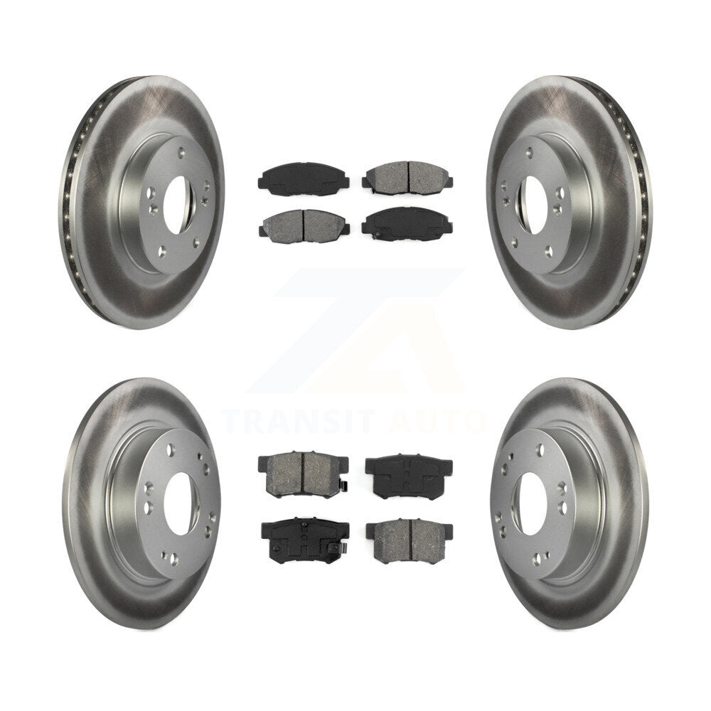 Transit Auto KGS-100758 Disc Brake Kit for 2014-2015 Honda Civic - Front and Rear