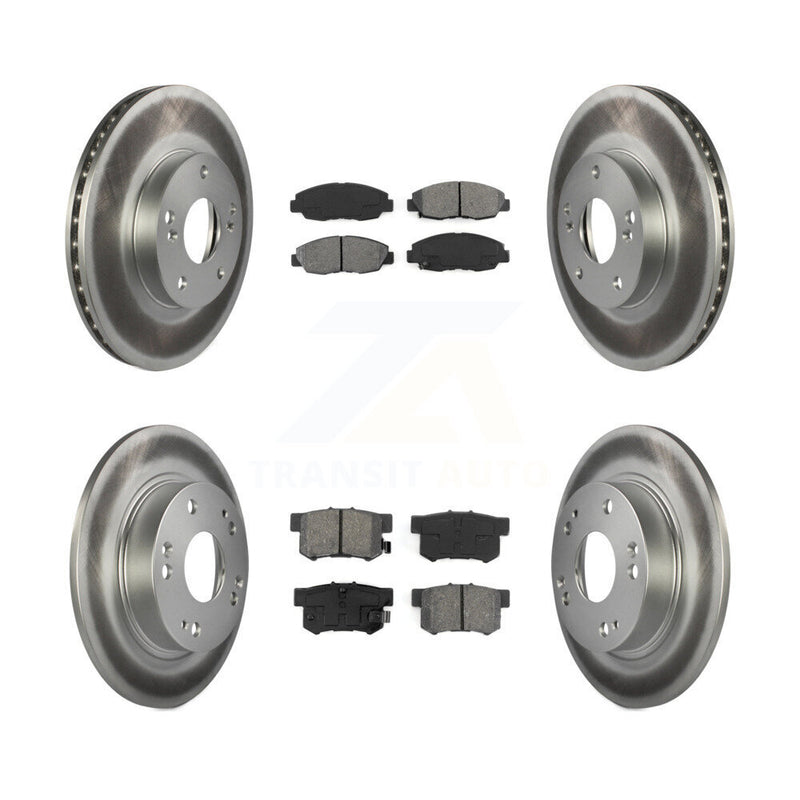 Transit Auto KGS-100758 Disc Brake Kit for 2014-2015 Honda Civic - Front and Rear
