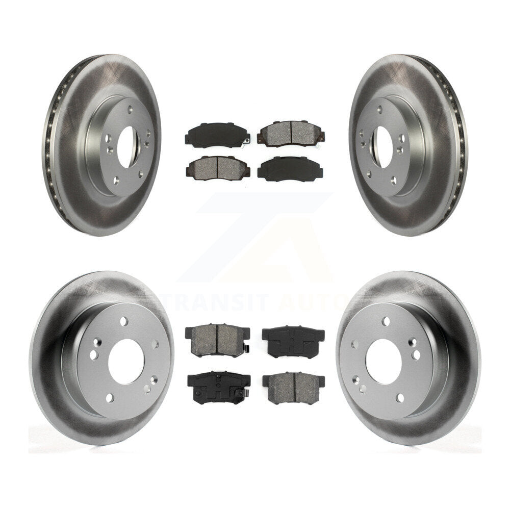 Transit Auto KGS-100759 Disc Brake Kit for 1998-2002 Honda Accord - Front and Rear