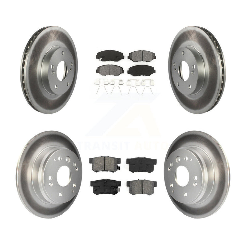 Transit Auto KGS-100762 Disc Brake Kit for 2003-2011 Honda Element - Front and Rear