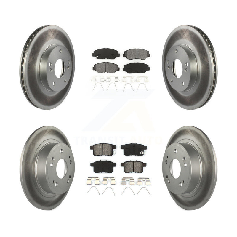 Transit Auto KGS-100764 Disc Brake Kit for 2008-2017 Honda Accord - Front and Rear