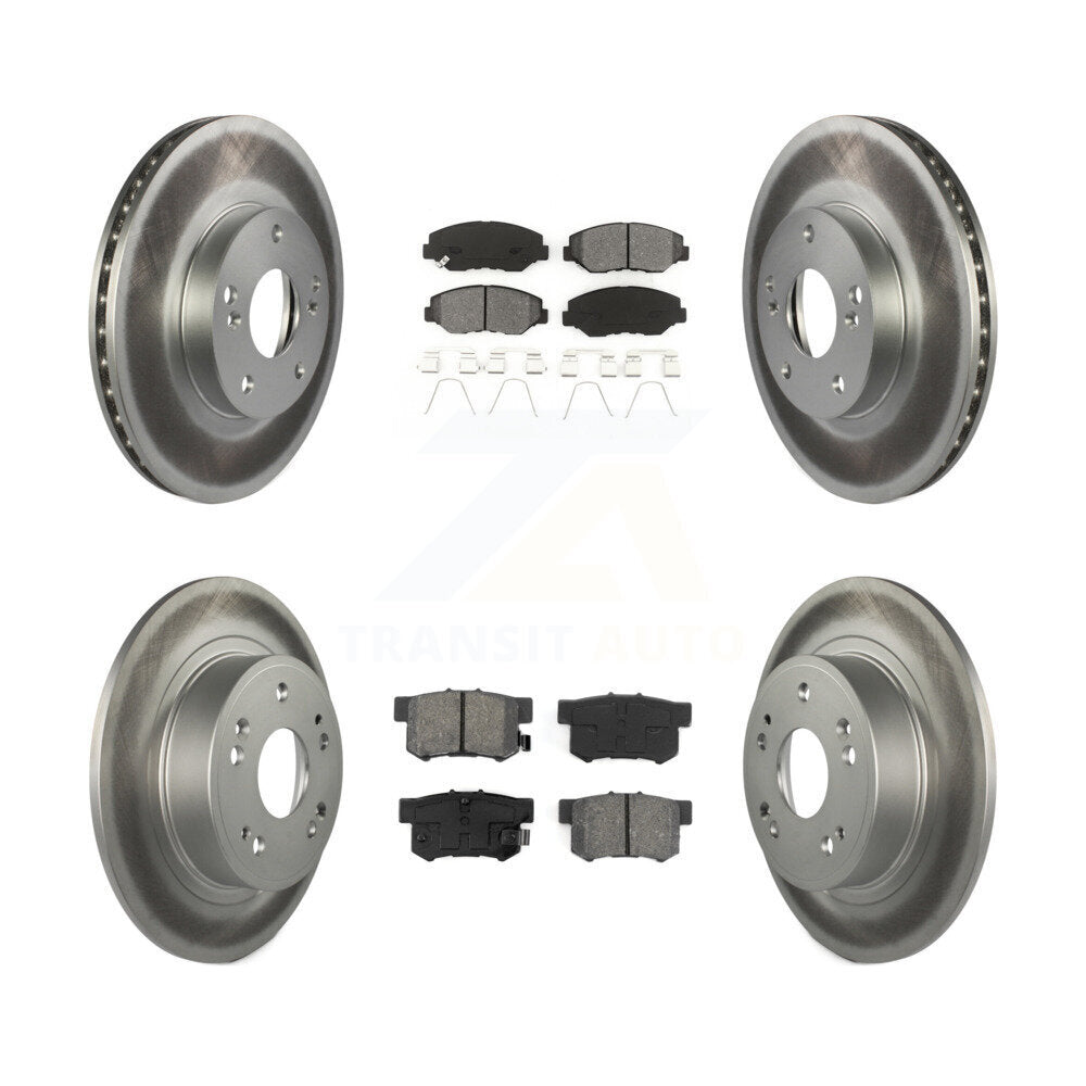 Transit Auto KGS-100765 Disc Brake Kit for 2005 Honda Accord - Front and Rear