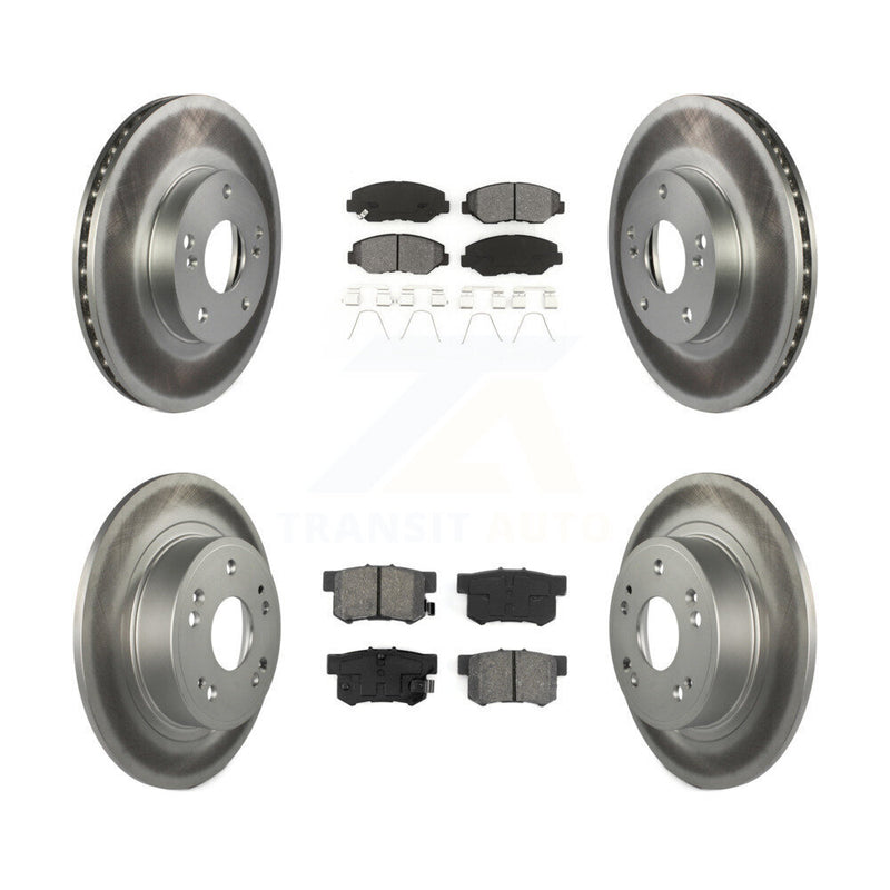 Transit Auto KGS-100765 Disc Brake Kit for 2005 Honda Accord - Front and Rear