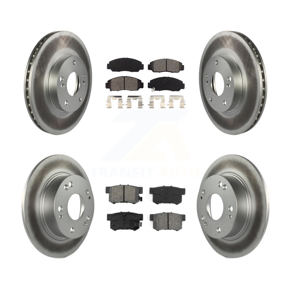 Transit Auto KGS-100766 Disc Brake Kit for 2003-2007 Honda Accord - Front and Rear