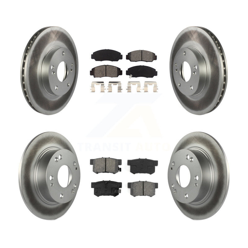 Transit Auto KGS-100766 Disc Brake Kit for 2003-2007 Honda Accord - Front and Rear
