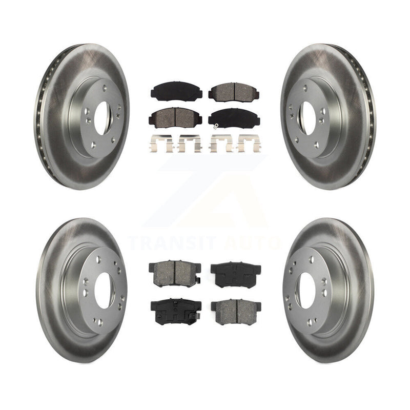 Transit Auto KGS-100767 Disc Brake Kit for 2006-2011 Acura CSX - Front and Rear