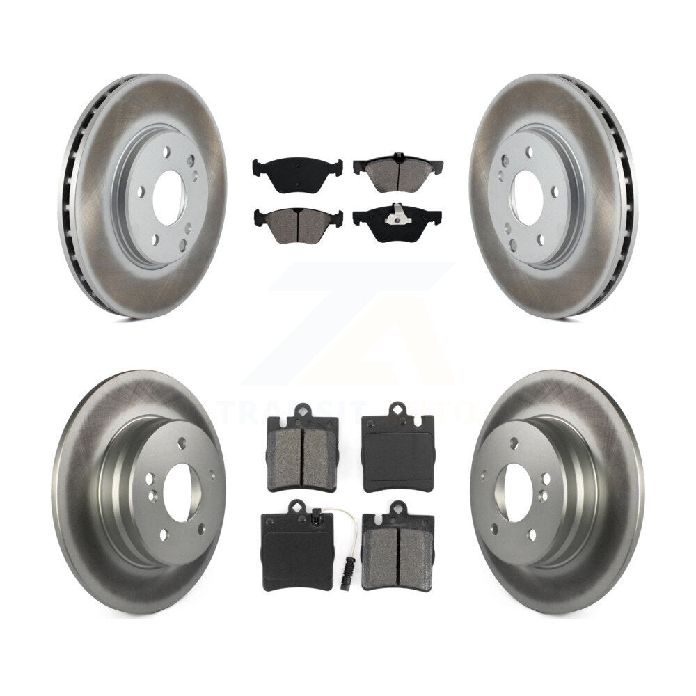 Transit Auto KGS-100768 Disc Brake Kit for 1996-2003 Mercedes-Benz CLK320, Mercedes-Benz CLK430 and More - Front and Rear