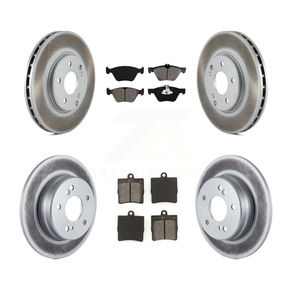 Transit Auto KGS-100769 Disc Brake Kit for 2001-2008 Chrysler Crossfire, Mercedes-Benz SLK320 - Front and Rear