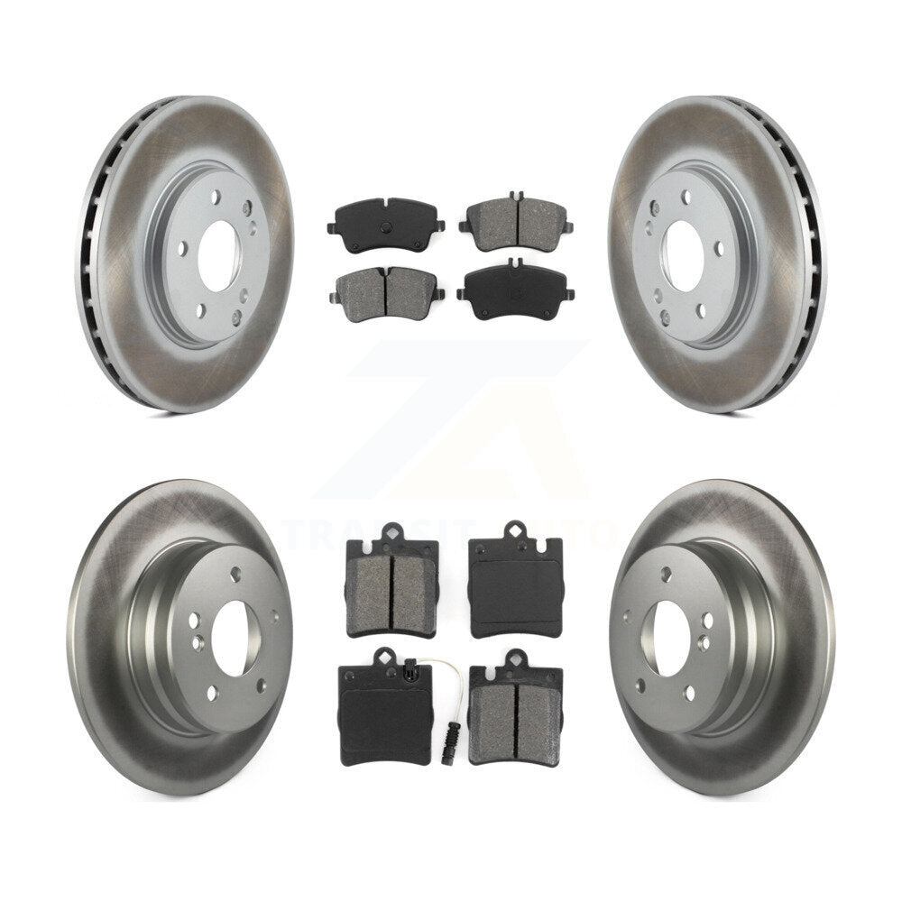 Transit Auto KGS-100770 Disc Brake Kit for 2001-2009 Mercedes-Benz C280, Mercedes-Benz C350 and More - Front and Rear