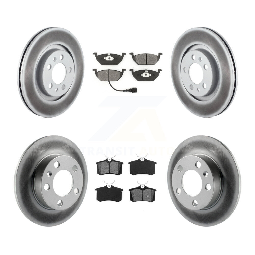 Transit Auto KGS-100772 Disc Brake Kit for 1998-2010 Volkswagen Golf City, Volkswagen Jetta City and More - Front and Rear