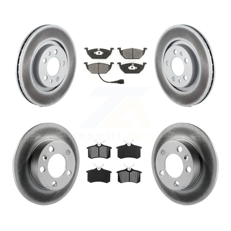 Transit Auto KGS-100772 Disc Brake Kit for 1998-2010 Volkswagen Golf City, Volkswagen Jetta City and More - Front and Rear