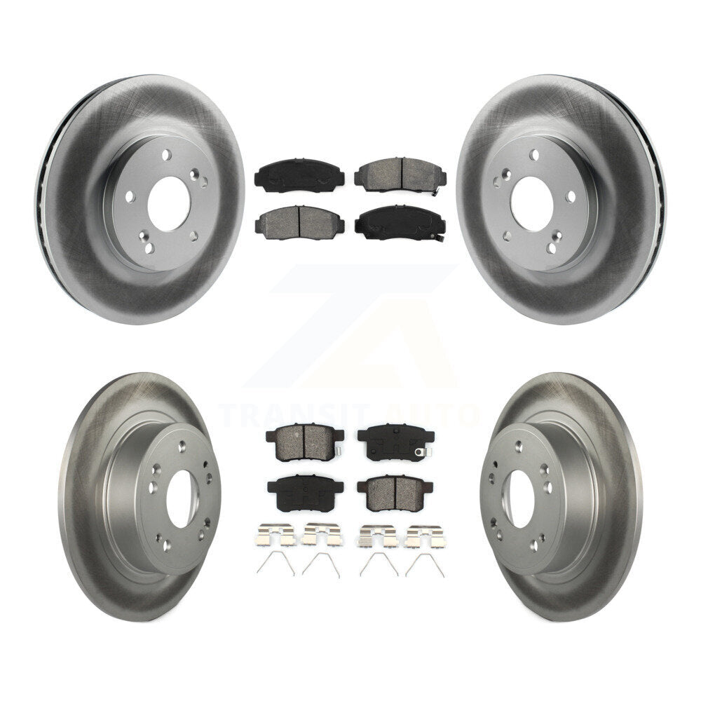 Transit Auto KGS-100777 Disc Brake Kit for 2010-2014 Honda Accord, Acura TSX - Front and Rear