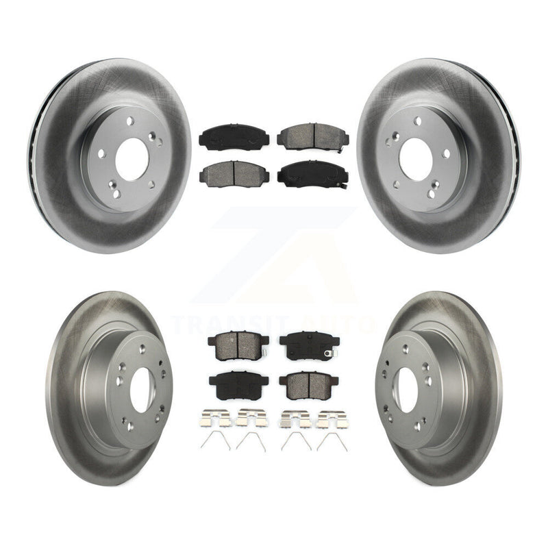 Transit Auto KGS-100777 Disc Brake Kit for 2010-2014 Honda Accord, Acura TSX - Front and Rear