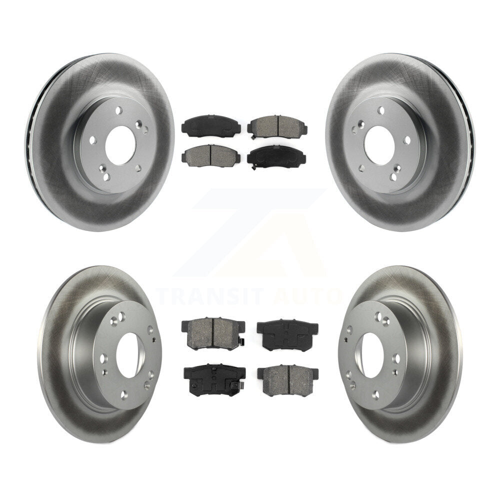 Transit Auto KGS-100778 Disc Brake Kit for 2003-2008 Honda Accord, Acura TSX - Front and Rear