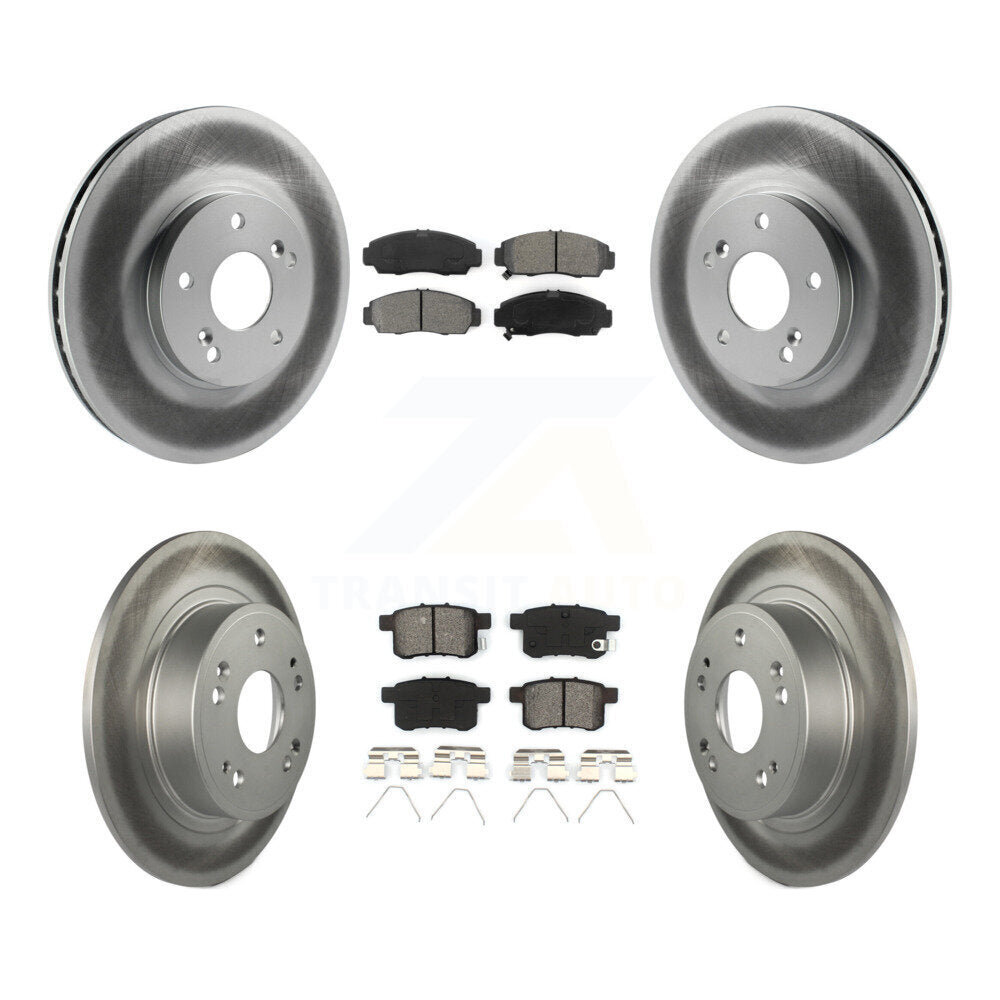 Transit Auto KGS-100780 Disc Brake Kit for 2008-2010 Acura TSX, Honda Accord - Front and Rear
